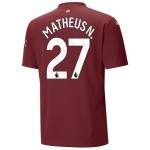 Nogometni Dresovi Manchester City Matheus Nunes 27 Treći 2024-25 Kratkih Rukava